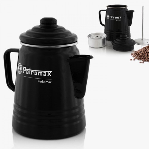 페트로막스 퍼코막스 에나멜 캠핑용 퍼콜레이터 커피메이커 블랙 PM-PER-9-S