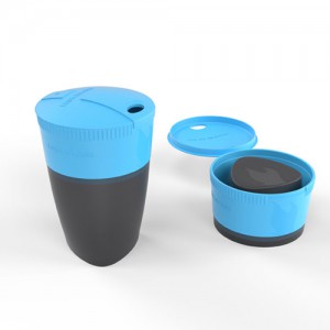 [라이트마이파이어] 팩업컵 - 시안블루 Pack Up Cup - Cyan Blue